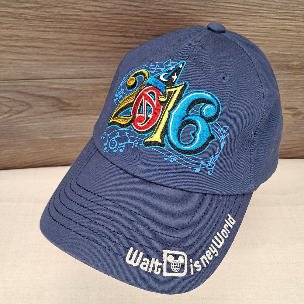 Disney Walt Disney World Parks 2016 Embroidered Strapback Adjustable Cap-Hat
